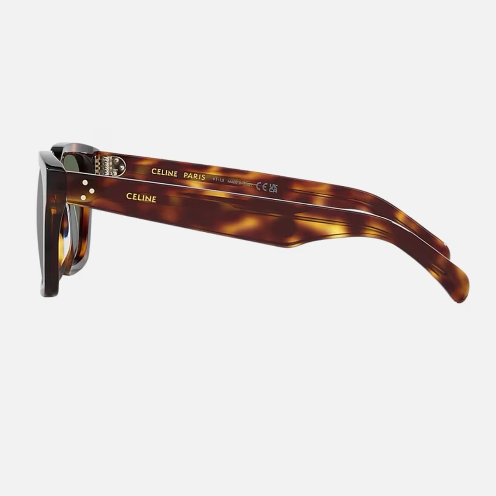 Celine Brown Tortoise Sunglasses - Picture 3 of 11